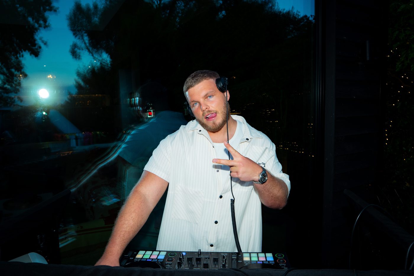 Middo at a private client event